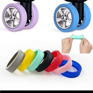 Vibrant Silicone Wheel Covers Set